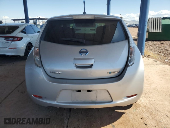 2013 Nissan LEAF SL with VIN 1N4AZ0CP6DC401534, listed as a Copart auction lot 59975645 with 98,791 mi miles and Clean title. Bid and sale history available at DreamBid. Image 6.