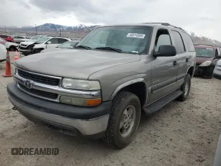 2003 Chevrolet Tahoe LS with VIN 1GNEK13Z63J195995, listed as a Copart auction lot 48414305 with 208,753 mi miles and Salvage Title. Bid and sale history available at carsss.com. Image 1.