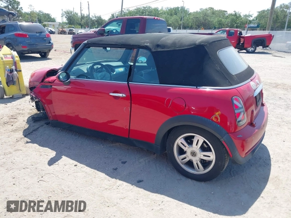 2006 MINI Convertible with VIN WMWRF33556TG14466, listed as a IAAI auction lot 42096368 with 120,230 mi miles and . Bid and sale history available at DreamBid. Image 3.