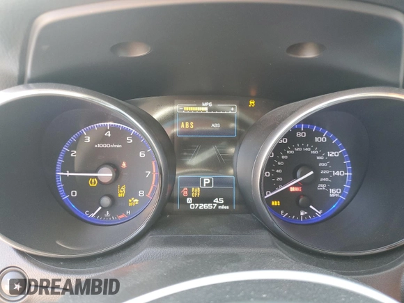 2017 Subaru Outback Touring with VIN 4S4BSETC5H3408439, listed as a Copart auction lot 49413815 with 72,657 mi miles and Non repairable. Bid and sale history available at DreamBid. Image 9.