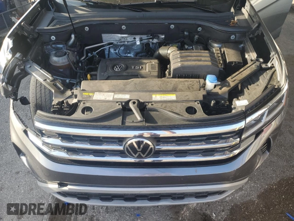 2022 Volkswagen Atlas SE with VIN 1V2DP2CA4NC533230, listed as a Copart auction lot 73013684 with 46,484 mi miles and Clean title. Bid and sale history available at DreamBid. Image 12.