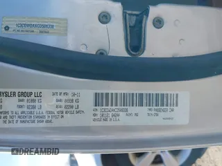 2012 Dodge Caliber SXT with VIN 1C3CDWDAXCD508338, listed as a IAAI auction lot 42091675 with 213,596 mi miles and . Bid and sale history available at carsss.com. Image 9.