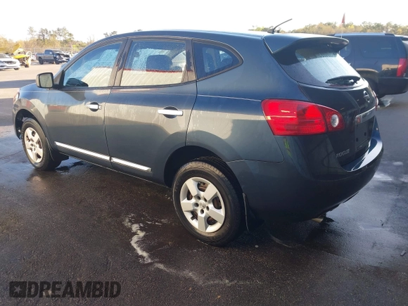 2012 Nissan Rogue S with VIN JN8AS5MT1CW609720, listed as a IAAI auction lot 41878757 with 180,907 mi miles. Bid and sale history available at carsss.com. Image 3.