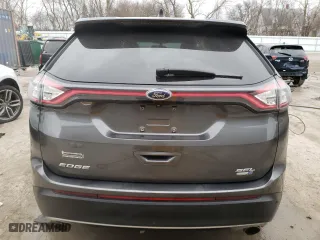2016 Ford Edge SEL with VIN 2FMPK4J96GBB14232, listed as a Copart auction lot 49233525 with 130,710 mi miles and Salvage Title. Bid and sale history available at carsss.com. Image 6.