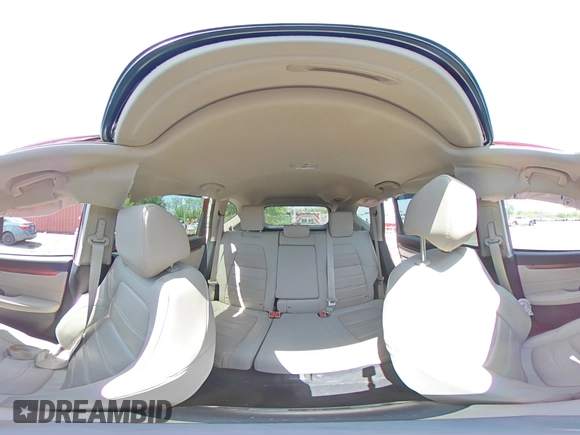 2018 Honda CR-V Touring with VIN 2HKRW2H97JH624757, listed as a Copart auction lot 54991355 with 24,278 mi miles and Salvage title. Bid and sale history available at DreamBid. Image 15.