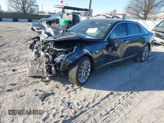 2017 Cadillac CT6 Premium Luxury AWD with VIN 1G6KF5RS4HU139368, listed as a IAAI auction lot 41538638 with 55,137 mi miles and . Bid and sale history available at DreamBid. Image 2.