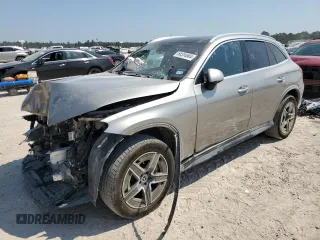 2023 Mercedes-Benz GLC with VIN W1NKM4GBXPU017525, listed as a Copart auction lot 68324504 with 30,059 mi miles and Salvage Title. Bid and sale history available at carsss.com. Image 1.