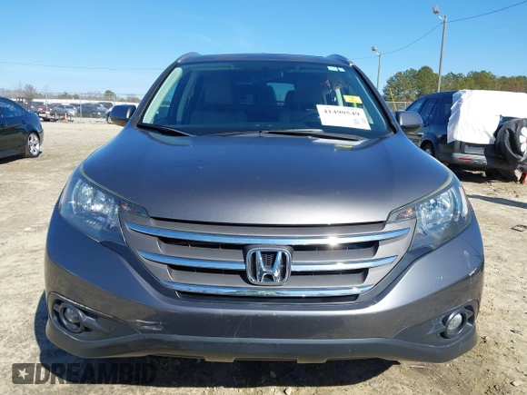 2014 Honda CR-V EX-L with VIN 2HKRM4H72EH615082, listed as a IAAI auction lot 41490549 with 125,355 mi miles. Bid and sale history available at carsss.com. Image 12.