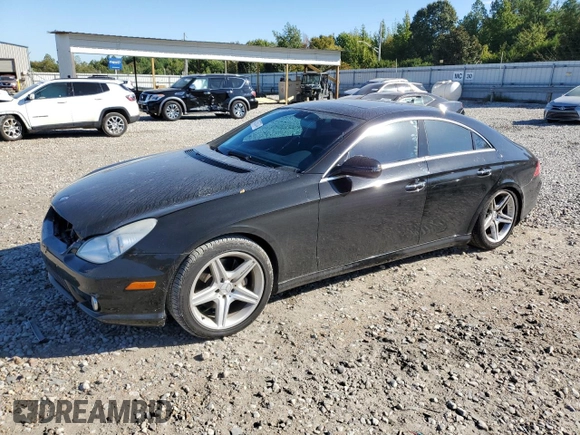 2009 Mercedes-Benz CLS 550 with VIN WDDDJ72X99A147500, listed as a Copart auction lot 74276374 with 73,957 mi miles and Salvage title. Bid and sale history available at DreamBid. Image 1.