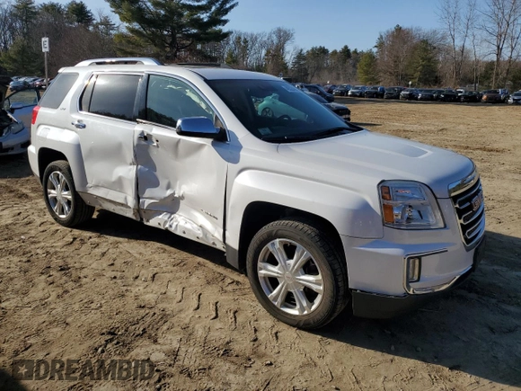 2017 GMC Terrain SLT with VIN 2GKFLUE34H6129510, listed as a Copart auction lot 49324865 with 48,879 mi miles and Salvage Title. Bid and sale history available at carsss.com. Image 4.