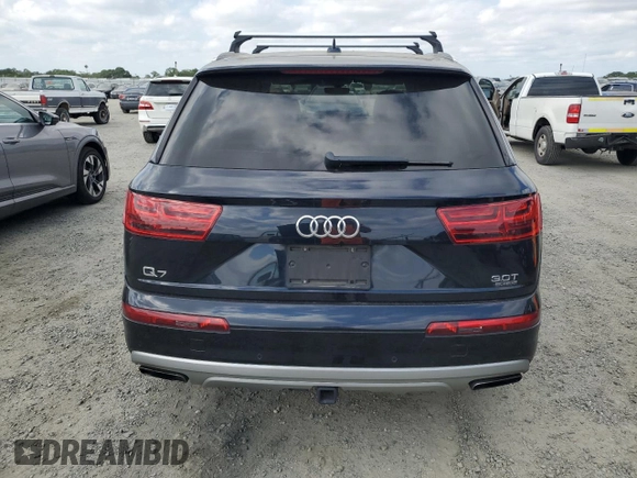 2017 Audi Q7 Prestige with VIN WA1VABF76HD056414, listed as a Copart auction lot 53529385 with 158,603 mi miles and Clean Title. Bid and sale history available at carsss.com. Image 6.