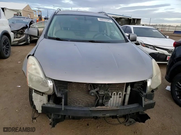 2011 Nissan Rogue SV with VIN JN8AS5MV4BW682449, listed as a Copart auction lot 48033345 with 180,250 mi miles and Salvage Title. Bid and sale history available at carsss.com. Image 12.