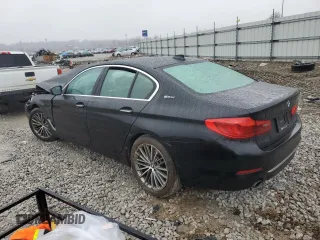 2018 BMW 5 Series 530e xDrive with VIN WBAJB1C56JB085246, listed as a Copart auction lot 43866375 with Not Provided miles and Salvage Title. Bid and sale history available at DreamBid. Image 2.