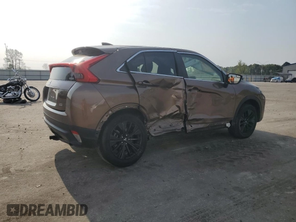 2020 Mitsubishi Eclipse Cross LE with VIN JA4AT4AA7LZ027720, listed as a Copart auction lot 48547504 with 52,089 mi miles and Salvage title. Bid and sale history available at DreamBid. Image 3.