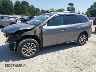 2016 Nissan Pathfinder Platinum with VIN 5N1AR2MN7GC664036, listed as a Copart auction lot 61805215 with 110,409 mi miles and Clean title. Bid and sale history available at DreamBid. Image 1.