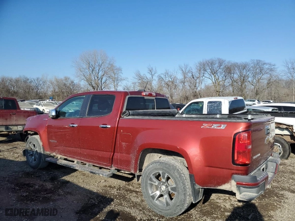 2016 Chevrolet Colorado 4WD Z71 with VIN 1GCPTDE15G1298435, listed as a Copart auction lot 87828485 with 126,241 mi miles and Salvage Title. Bid and sale history available at carsss.com. Image 2.