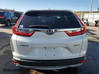 2018 Honda CR-V EX with VIN 2HKRW2H58JH636882, listed as a Copart auction lot 80663494 with 51,224 mi miles and Salvage Title. Bid and sale history available at carsss.com. Image 6.