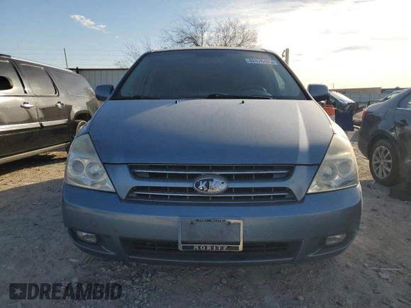 2010 Kia Sedona EX with VIN KNDMH4C3XA6343775, listed as a Copart auction lot 42478405 with 183,874 mi miles and Clean Title. Bid and sale history available at carsss.com. Image 5.