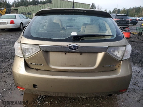 2008 Subaru Impreza Wagon (Natl) i w/Premium Pkg with VIN JF1GH61628H802310, listed as a Copart auction lot 86997574 with 142,823 mi miles and Clean Title. Bid and sale history available at carsss.com. Image 6.