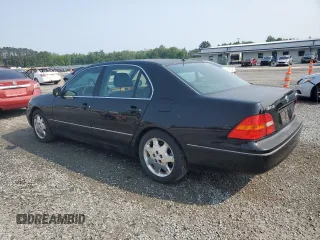 2001 Lexus LS 430 z VIN JTHBN30F510035116, wystawiony jako Copart lot #58824315 z przebiegiem 207 007 mil mil oraz Szkoda całkowita • Salvage title. Historia ofert i sprzedaży dostępna na DreamBid. Obrazek 2.