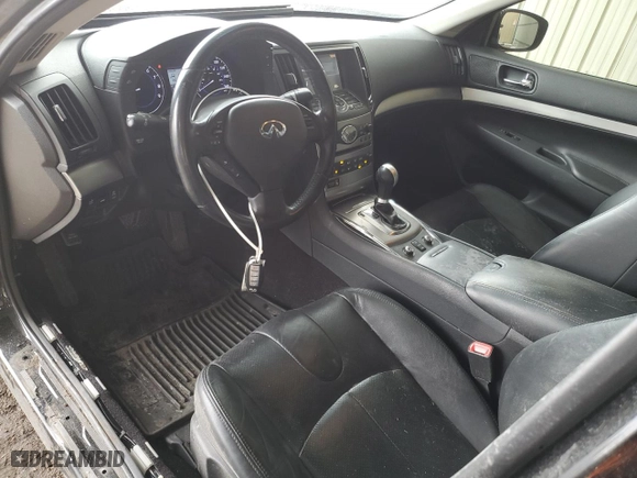 2013 Infiniti G37 Sedan x with VIN JN1CV6AR0DM353693, listed as a Copart auction lot 45500515 with 64,143 mi miles and Salvage Title. Bid and sale history available at carsss.com. Image 8.