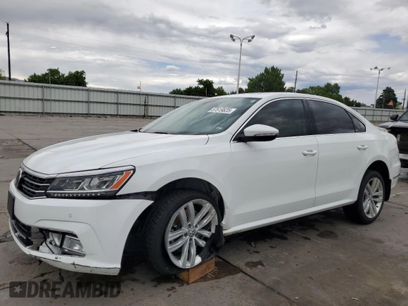 2018 Volkswagen Passat SE z VIN 1VWBA7A32JC021694, wystawiony jako Copart lot #57619625 z przebiegiem 113 172 mil mil oraz Szkoda całkowita • Salvage title. Historia ofert i sprzedaży dostępna na DreamBid. Obrazek 1.
