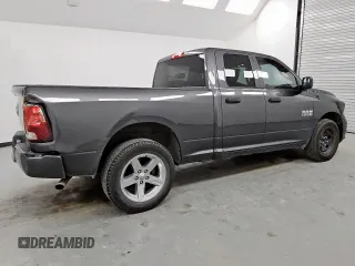 2018 Ram 1500 Express with VIN 1C6RR6FG2JS171561, listed as a Copart auction lot 60027605 with 103,648 mi miles and Clean title. Bid and sale history available at DreamBid. Image 3.