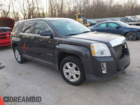 2014 GMC Terrain SLE with VIN 2GKFLVEK7E6227830, listed as a IAAI auction lot 41795661 with 170,068 mi miles. Bid and sale history available at carsss.com. Image 1.