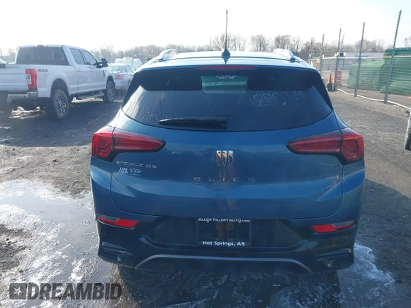 2025 Buick Encore GX Sport Touring with VIN KL4AMDSL0SB002033, listed as a IAAI auction lot 41548656 with 6,559 mi miles and . Bid and sale history available at DreamBid. Image 16.