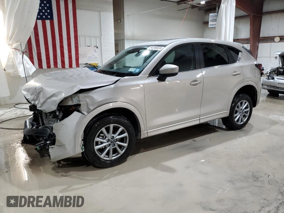 2025 Mazda CX-5 2.5 S Preferred Package with VIN JM3KFBCL7S0545888, listed as a Copart auction lot 84268524 with 3,083 mi miles and Salvage Title. Bid and sale history available at carsss.com. Image 1.