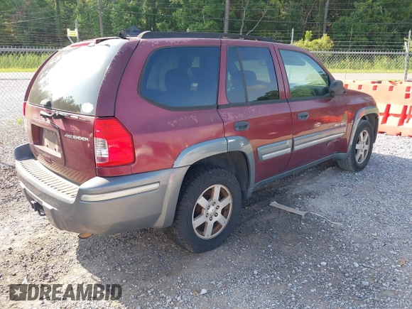 2004 Isuzu Ascender S with VIN 4NUDS13S042103092, listed as a IAAI auction lot 42413390 with 245,672 mi miles and . Bid and sale history available at DreamBid. Image 4.