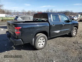 2022 Nissan Frontier S with VIN 1N6ED1EK2NN612332, listed as a Copart auction lot 40658374 with 0 mi miles. Bid and sale history available at carsss.com. Image 3.