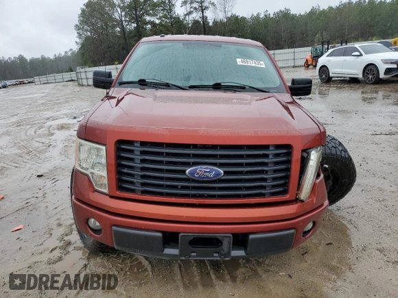 2014 Ford F-150 XL with VIN 1FTFX1CF4EKF31936, listed as a Copart auction lot 46917435 with 144,012 mi miles and Salvage Title. Bid and sale history available at carsss.com. Image 5.