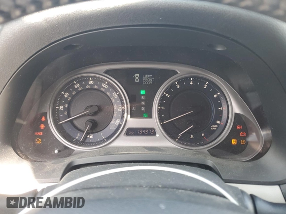 2010 Lexus IS 250 with VIN JTHCF5C23A5036807, listed as a Copart auction lot 55995765 with 134,973 mi miles and Salvage title. Bid and sale history available at DreamBid. Image 9.