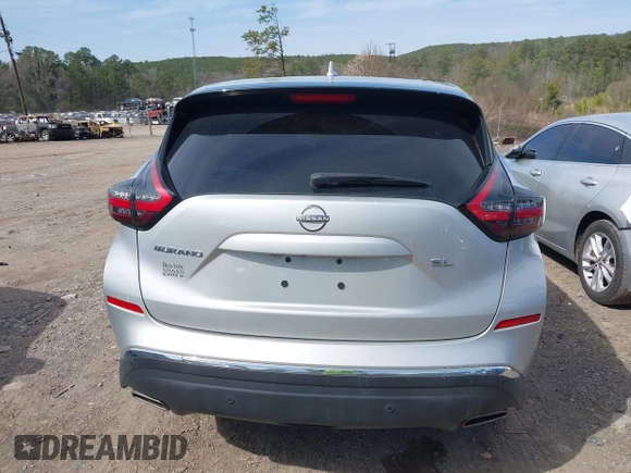 2023 Nissan Murano SL with VIN 5N1AZ2CJ4PC130734, listed as a IAAI auction lot 41741504 with 35,124 mi miles and . Bid and sale history available at DreamBid. Image 16.