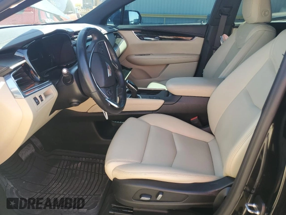 2018 Cadillac XT5 FWD with VIN 1GYKNARS9JZ206977, listed as a Copart auction lot 52776585 with 55,126 mi miles and Salvage Title. Bid and sale history available at carsss.com. Image 7.