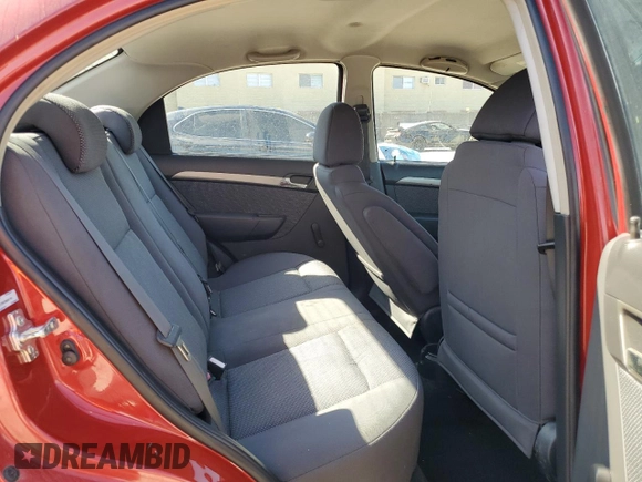 2009 Chevrolet Aveo 1LT z VIN KL1TD56E09B347161, wystawiony jako Copart lot #47420225 z przebiegiem Nie podano mil oraz Szkoda całkowita • Salvage title. Historia ofert i sprzedaży dostępna na DreamBid. Obrazek 10.
