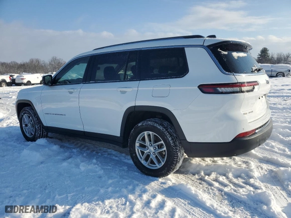 2021 Jeep Grand Cherokee L Laredo with VIN 1C4RJKAG5M8153718, listed as a Copart auction lot 42621465 with 48,031 mi miles and Salvage Title. Bid and sale history available at carsss.com. Image 2.