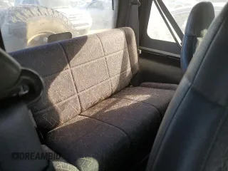 2001 Jeep Wrangler Sport with VIN 1J4FA49S21P346217, listed as a Copart auction lot 46133815 with 103,929 mi miles and Salvage Title. Bid and sale history available at carsss.com. Image 11.