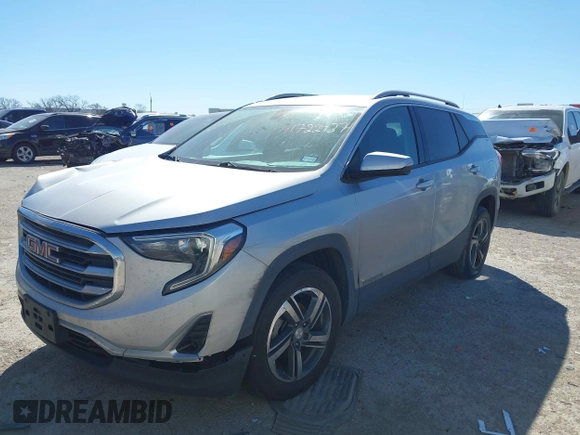 2019 GMC Terrain SLT with VIN 3GKALVEV2KL190083, listed as a IAAI auction lot 41722437 with 148,898 mi miles. Bid and sale history available at carsss.com. Image 18.