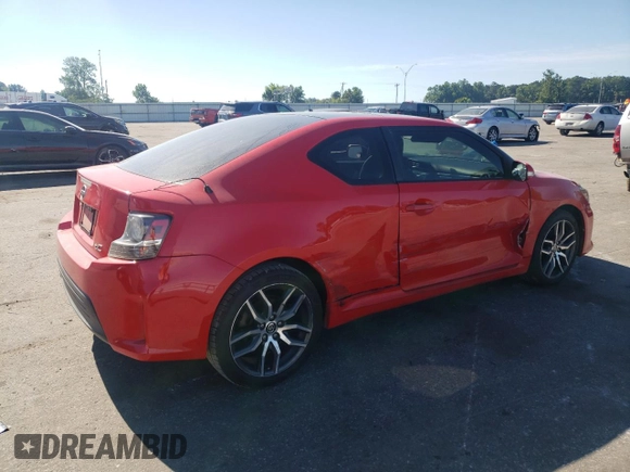 2015 Scion tC z VIN JTKJF5C78F3091348, wystawiony jako Copart lot #54659525 z przebiegiem 229 840 mil mil oraz Szkoda całkowita • Salvage title. Historia ofert i sprzedaży dostępna na DreamBid. Obrazek 3.