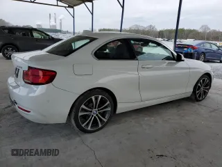 2018 BMW 2 Series 230i with VIN WBA2J1C57JVD09620, listed as a Copart auction lot 47127675 with 78,622 mi miles and Salvage Title. Bid and sale history available at carsss.com. Image 3.
