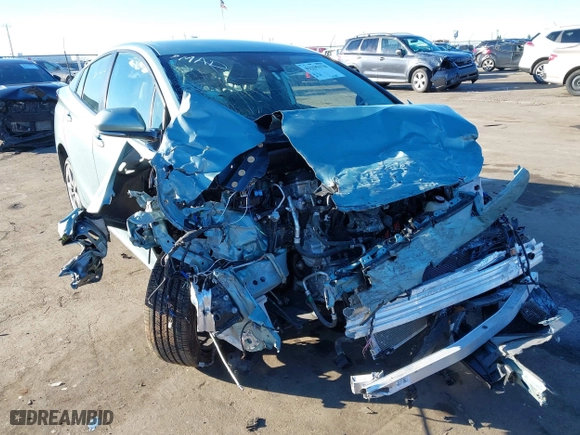 2019 Toyota Prius L Eco with VIN JTDKARFU5K3098982, listed as a IAAI auction lot 41295370 with 1 mi miles. Bid and sale history available at carsss.com. Image 6.
