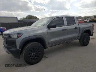 2023 Chevrolet Colorado 4WD Trail Boss with VIN 1GCPTEEK2P1190711, listed as a Copart auction lot 46458525 with Not Provided miles and Salvage Title. Bid and sale history available at carsss.com. Image 1.