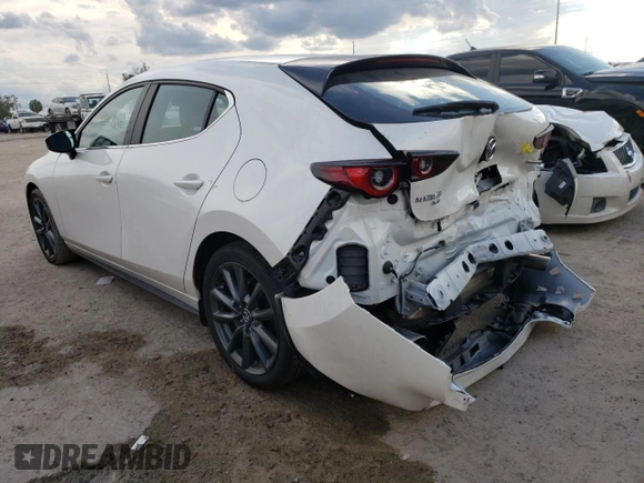 2022 Mazda Mazda3 Hatchback Preferred with VIN JM1BPBLL5N1508374, listed as a Copart auction lot 63227052 with 20,210 mi miles. Bid and sale history available at carsss.com. Image 3.