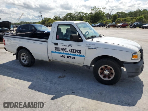 2008 Ford Ranger XL z VIN 1FTYR11U58PA56762, wystawiony jako Copart lot #65041914 z przebiegiem 146 922 mil mil oraz Szkoda całkowita • Salvage title. Historia ofert i sprzedaży dostępna na DreamBid. Obrazek 4.