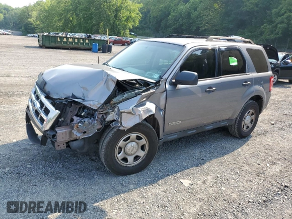2008 Ford Escape XLS with VIN 1FMCU02Z18KE11979, listed as a Copart auction lot 60212165 with 239,177 mi miles and Salvage title. Bid and sale history available at DreamBid. Image 1.