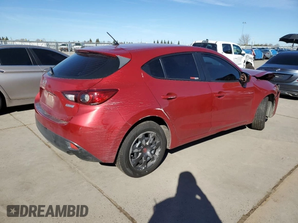 2014 Mazda 3 i Sport with VIN JM1BM1K74E1199164, listed as a Copart auction lot 45604715 with 176,726 mi miles and Salvage Title. Bid and sale history available at DreamBid. Image 3.