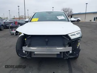 2018 Audi Q5 Premium Plus with VIN WA1BNAFY9J2205989, listed as a IAAI auction lot 41838062 with 60,777 mi miles. Bid and sale history available at carsss.com. Image 12.