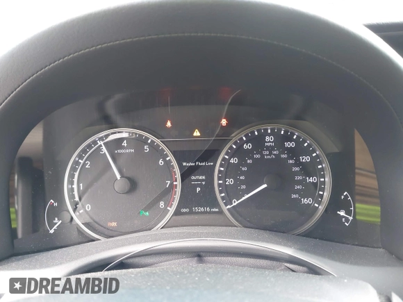 2013 Lexus GS 350 with VIN JTHBE1BL2D5009054, listed as a IAAI auction lot 42016339 with 152,616 mi miles. Bid and sale history available at carsss.com. Image 7.